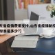 【山东省疫情费用支持,山东省疫情防控费的计取标准是多少?】